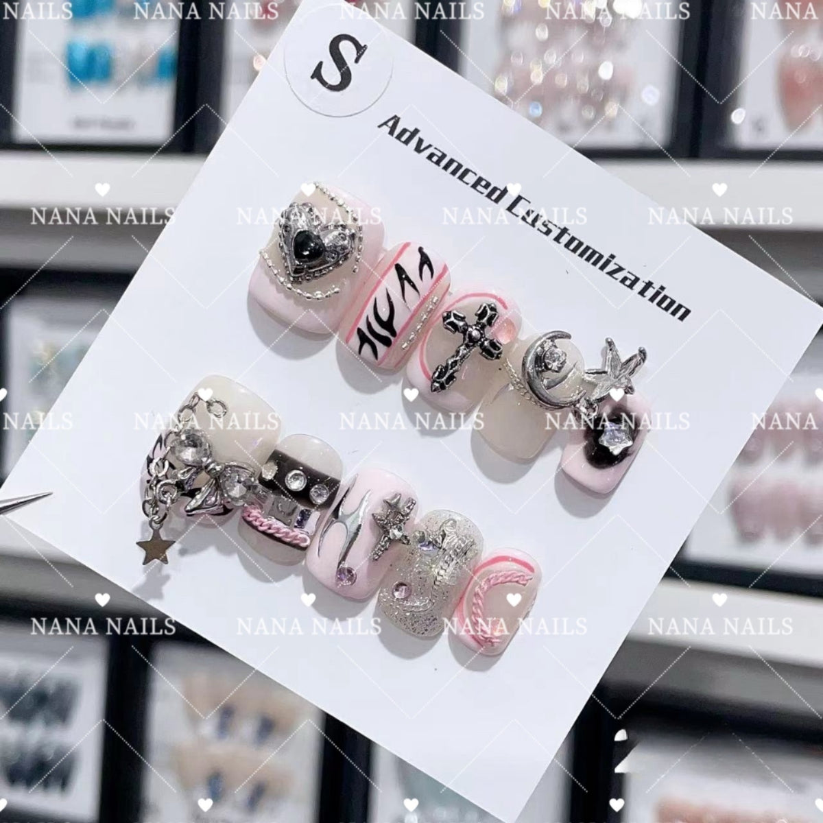 cadenas en rosa